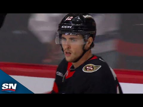 Shane Pinto Finishes A Shorthanded Breakaway To Get Senators Fans Rocking
