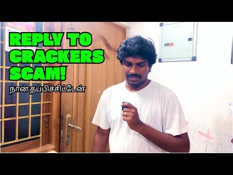 Commentsல என்னோட vlog delete பன்ன சொல்றாங்க! Online Crackers Scam 🥲 | vLog#152