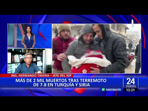 Jefe del IGP sobre terremoto en Turquía y Siria: Esta zona ha acumulado energía durante gran tiempo