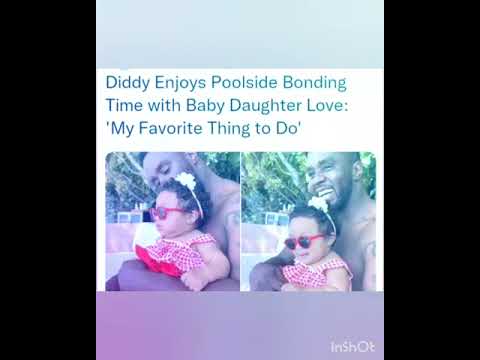 Diddy Enjoys Poolside Bonding Time with Baby Daughter Love: 'My Favorite Thing to Do'