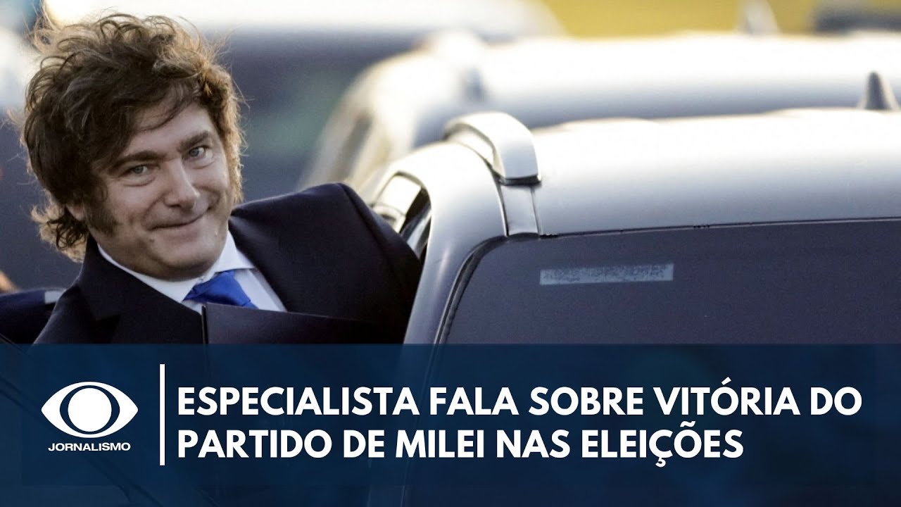 Especialista fala sobre vitória do partido de Milei nas eleições legislativas