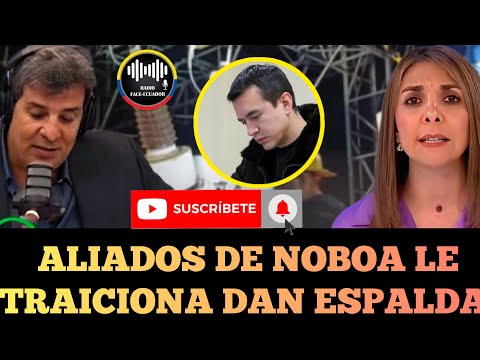 NOBOA SE QUEDA SOLO MÁS ALIADOS LE TRAICIONA Y LE DAN LA ESPALDA POR APAGONES NOTICIAS RFE TV