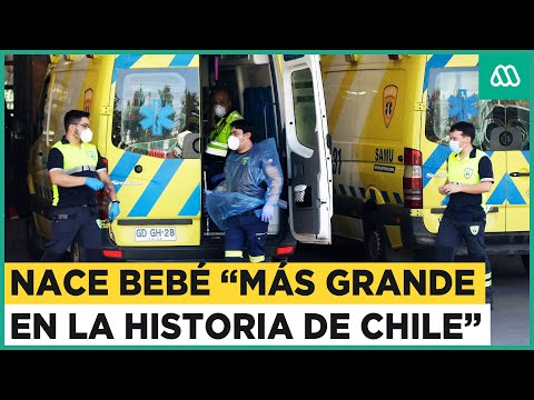 Nace el bebé más grande en la historia de Chile: Hospital actualiza estado de salud