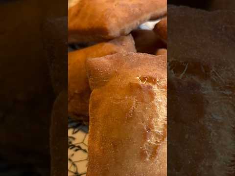 Cafe Du Monde boxed beignets are wonderful and deliciously easy to make #cafedumonde #beignets