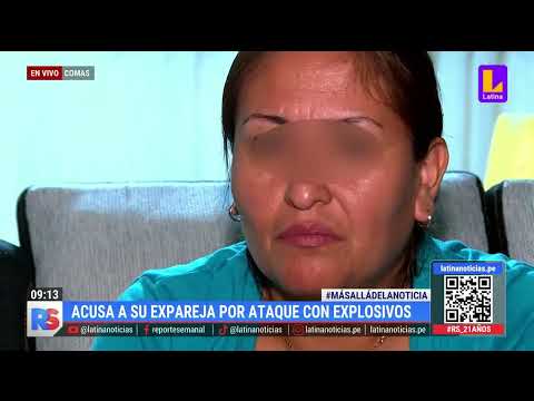 Mujer acusa a su expareja por ataque con explosivos a su casa en Comas