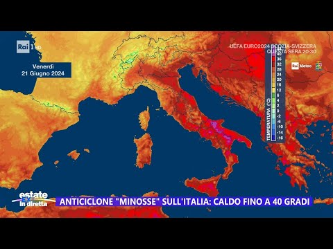 "Minosse" che caldo! Foggia la città più bollente - Estate in diretta 19/06/2024