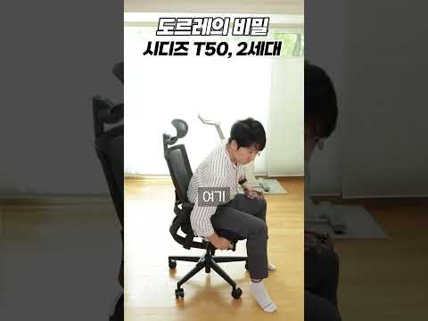 허리 편한 인체공학적 학생 <strong>의자</strong> 시디즈T50 2세대 <strong>의자</strong> 추천