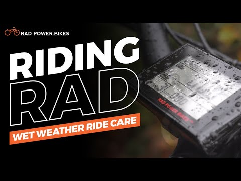 Wet Weather Ride Care | Riding Rad