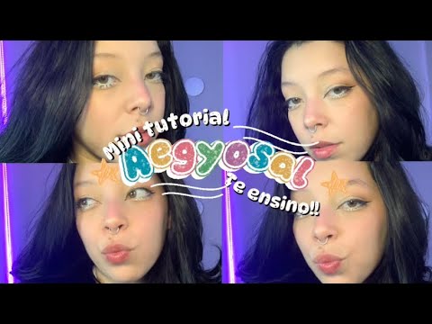 OLHOS DE JAPONESA 😱?? | AEGYOSAL MAKUP