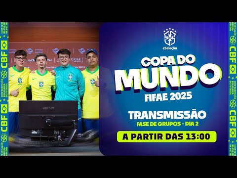 AO VIVO: COPA do MUNDO de Rocket League 2025 FIFAe l Dia 2