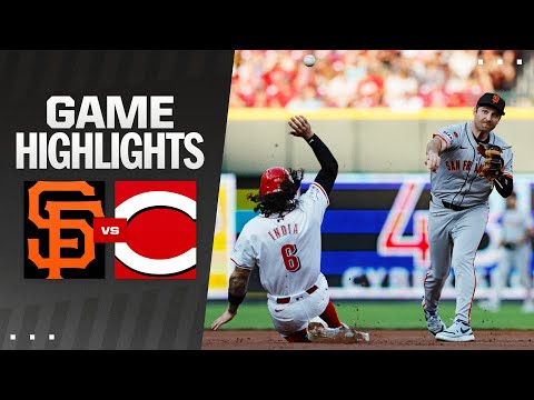 Giants vs. Reds Game Highlights (8/3/24) | MLB Highlights