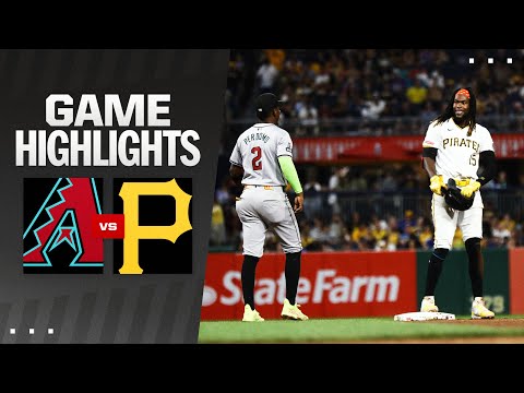 D-backs vs. Pirates Game Highlights (8/3/24) | MLB Highlights