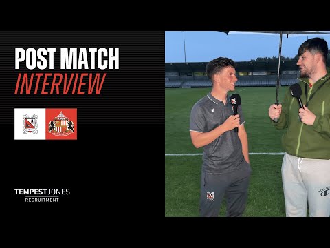 Sunderland U21s Post-Match Interview: Will McGowan