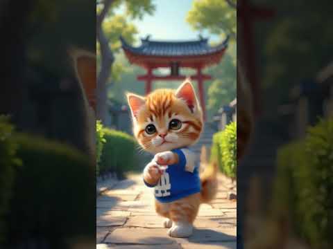猫の動画サムネイル - AIcatdance#shorts #funny #catdance#kitten#dance#猫#ダンス