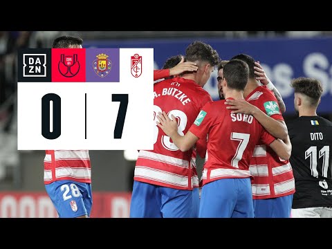 Laguna vs Granada (0-7) | Resumen y goles | Highlights Copa del Rey