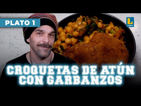 Croquetas de atún con garbanzos y acelga | El Gran Chef Famosos