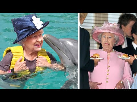 Daha Önce Görmediniz! Kraliçe II.Elizabeth'in 70 Yıllık Taht Hayatında Başına Gelen Absürt Olaylar