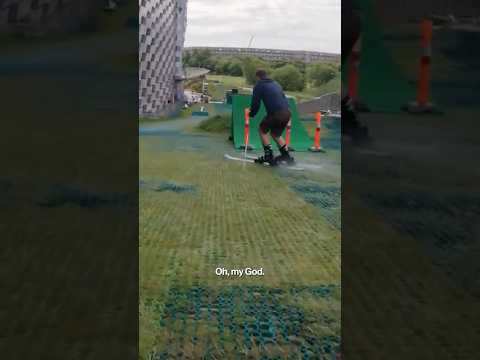 Nikolaj Coster-Waldau Skis Atop a Waste-to-Energy Plant