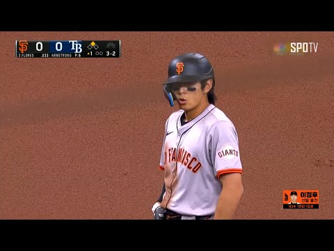 [MLB] 샌프란시스코 vs 탬파베이 이정후 주요장면 (04.15)