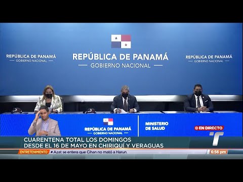Minsa anuncia nuevas medidas para Chiriquí y Veraguas