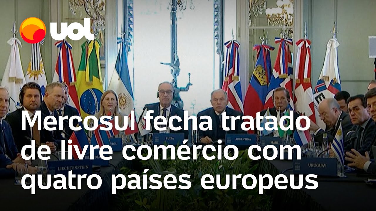 Mercosul fecha tratado de livre comércio com Noruega Suíça Islândia e Liechtenstein