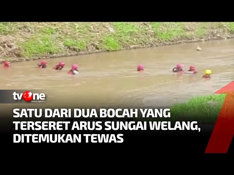 Dua Bocah Yang Tenggelam Di Sungai Welang Ditemukan Dengan Kondisi