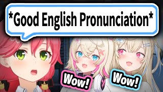 Miko's Surprisingly Good English Pronunciation Caught FuwaMoco Subaru 