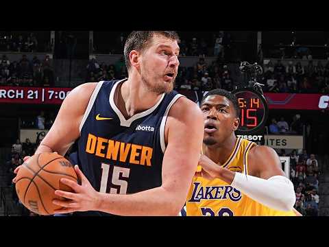 LeBron Sets Record Most FGM! Jokic Triple Double 28 Pts vs Lakers!