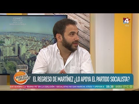 Buen día Uruguay - El regreso de Martínez ¿Lo apoya el Partido Socialista