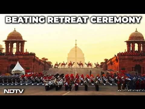 Beating Retreat Ceremony Marks Grand Finale of Republic Day Celebrations