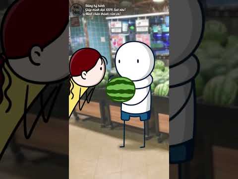 Vỗ dưa hấu để làm gì vậy mấy cha | Hoạt hình trung quốc #cuocsong#hoathinhtrungquoc #memes