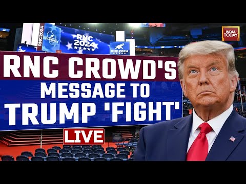 Donald Trump Speech LIVE:  Trump At RNC In Milwaukee |Donald Trump Speech On RNC Day 4 | US Election