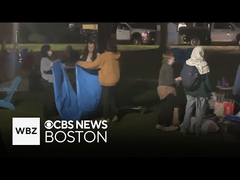 Tufts protesters take down encampment