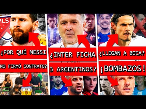 ¿PROBLEMA de MESSI en MLS? ¡Fue VIRAL!+ ¿INTER MIAMI ficha a 3 JOYAS ARGENTINAS?+ REFUERZOS de BOCA