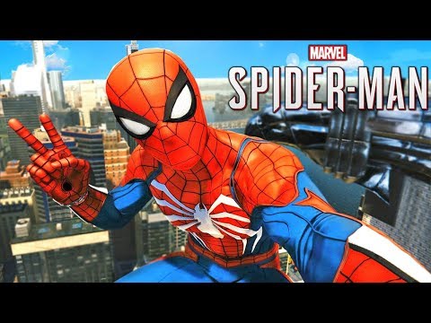NEW SPIDER-MAN PS4 4K Gameplay Part 2 - THE CRAZIEST SPIDERMAN SUITS!? (Spiderman Gameplay)