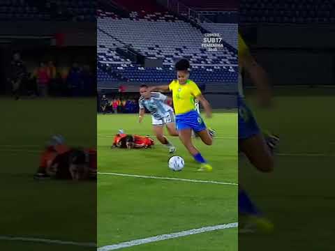 NICOLLY 👏🇧🇷 CONMEBOL #SUB17FEM