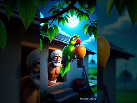 The Farmer and the Parrot’s Mangoes 🥭🦜 | Hindi Animation | Whispering Woods | Emotional Moral Story