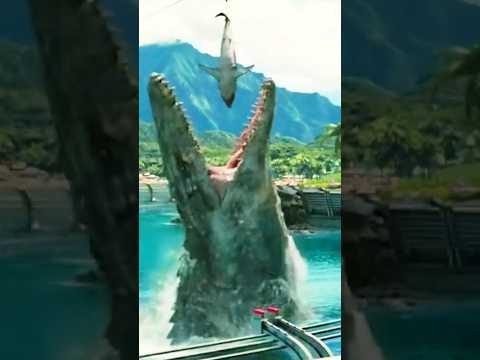 Not Even Sharks Are Safe From THIS Beast 😳🦈🦖 || jurassic world