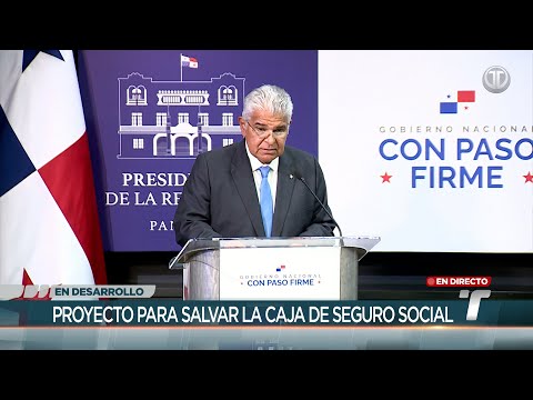 Presidente Mulino confirma que el 6 de noviembre presentará ante la Asamblea reformas a la CSS