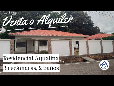 Casa en Venta o Alquiler en Residencial Aqualina, San Pablo. Vive a 8 minutos de David,. 6981.5000
