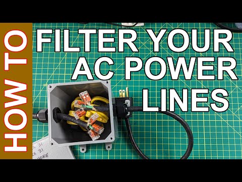 AC Power Line RF Choke - You Need This for Field Day!!!!