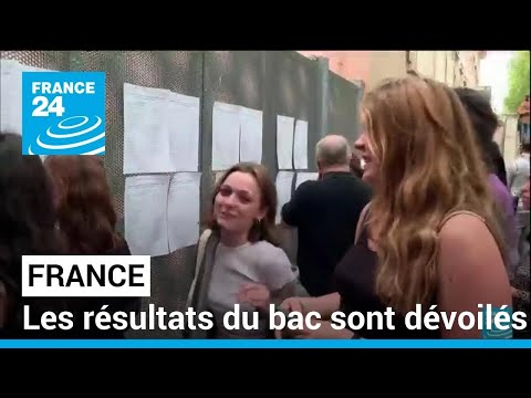 France : les candidats découvrent leurs résultats, avec près de 85% d'admis • FRANCE 24
