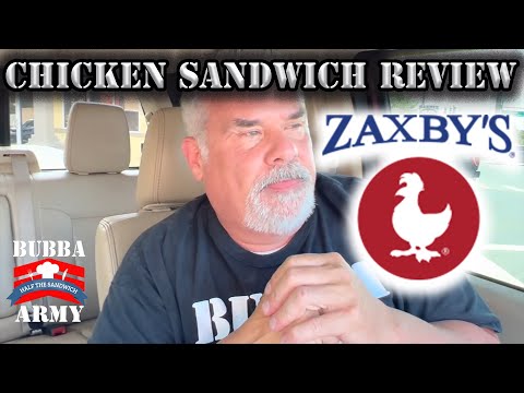 Zaxby's Chicken Sandwich Review! Not Just 1 Bite, Half The Sandwich, Because I'm A Fatass - Ep. 9