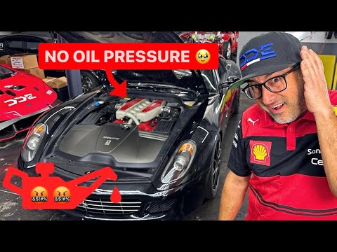 Troubleshooting Engine Issues: Low Oil in Ferrari 599