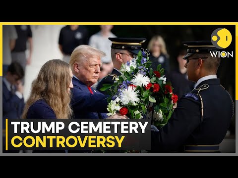 Arlington Cemetery row: Trump participated in wreath-laying ceremony of US soldier | WION
