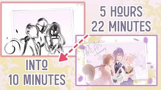 A speedpaint, 5 hours of work into 10 minutes