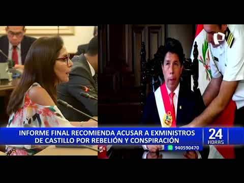 Congreso: reacciones tras aprobación de informe que recomienda acusar a Betssy Chávez