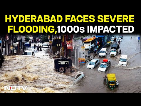 Hyderabad Floods | Rains In Hyderabad | Musi River | Hyderabad Flood News | Hyderabad News LIVE