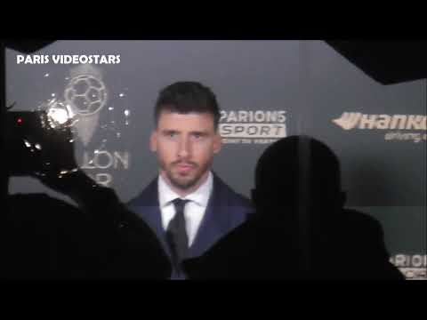 Alejandro Garnacho, Ruben Dias arrival @ Ballon d'Or trophy awards 28 october 2024 Paris - Football