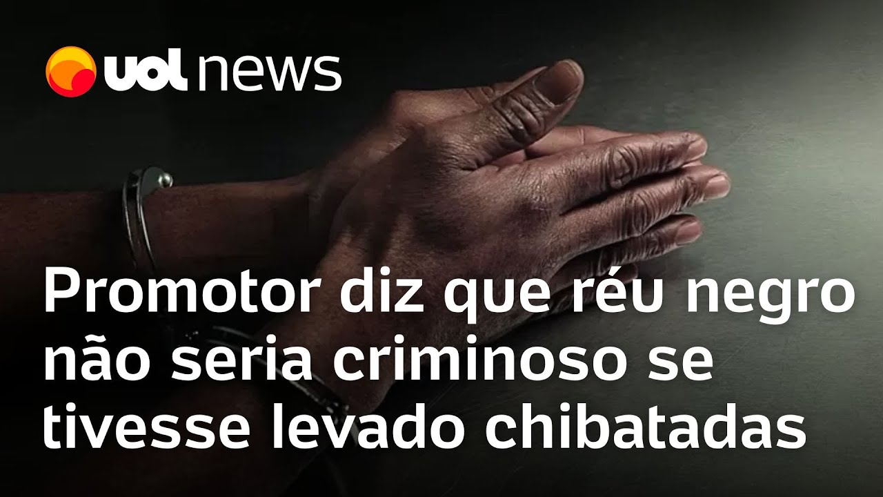 Promotor diz que réu negro não seria criminoso se tivesse levado chibatadas